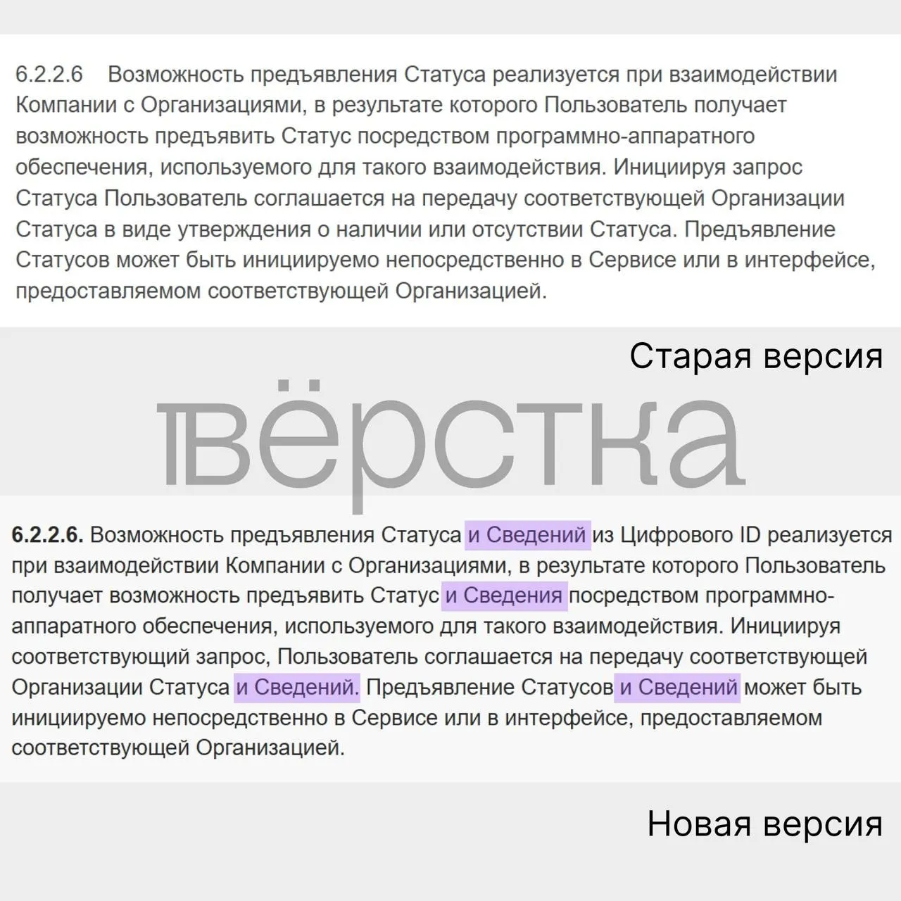 Новые условия соглашения расширяют перечень передаваемых сведений и документов, включая данные удостоверяющих личность; эксперты предупреждают о рисках безопасности.