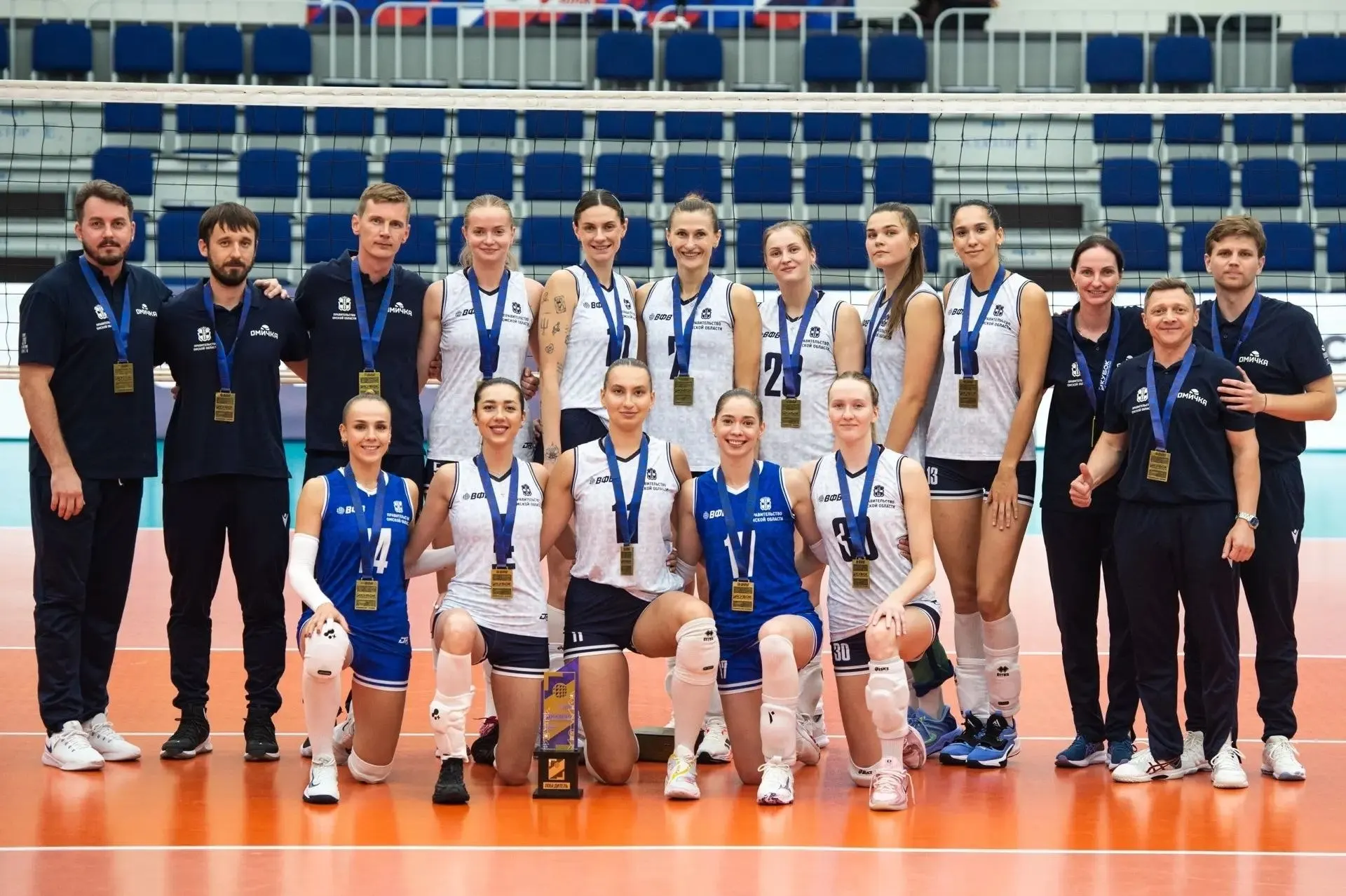 В финальном матче «Омичка» обыграла «Енисей» 3:1; три игрока команды вошли в символическую сборную турнира.