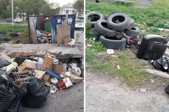 Жительница города сообщила о переполненной мусорной площадке рядом с торговым комплексом «Темп» на улице Химиков. Администрация Омска заявляет, что специалисты выедут на место до 7 октября и вынесут предписания при выявлении нарушений.