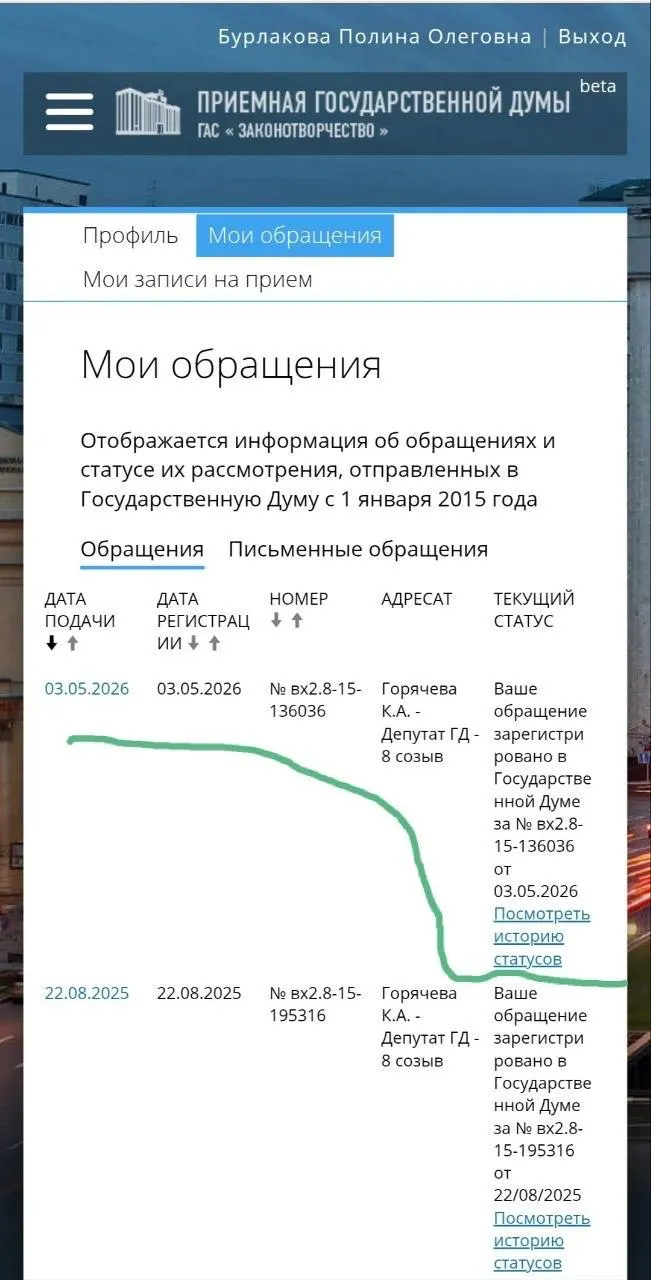 Юристка и волонтёрка направила депутатке Госдумы обращение с требованием перейти от экспертиз к законодательной реализации мер: охранные ордера, запрет приближения агрессора и ужесточение ответственности полиции.