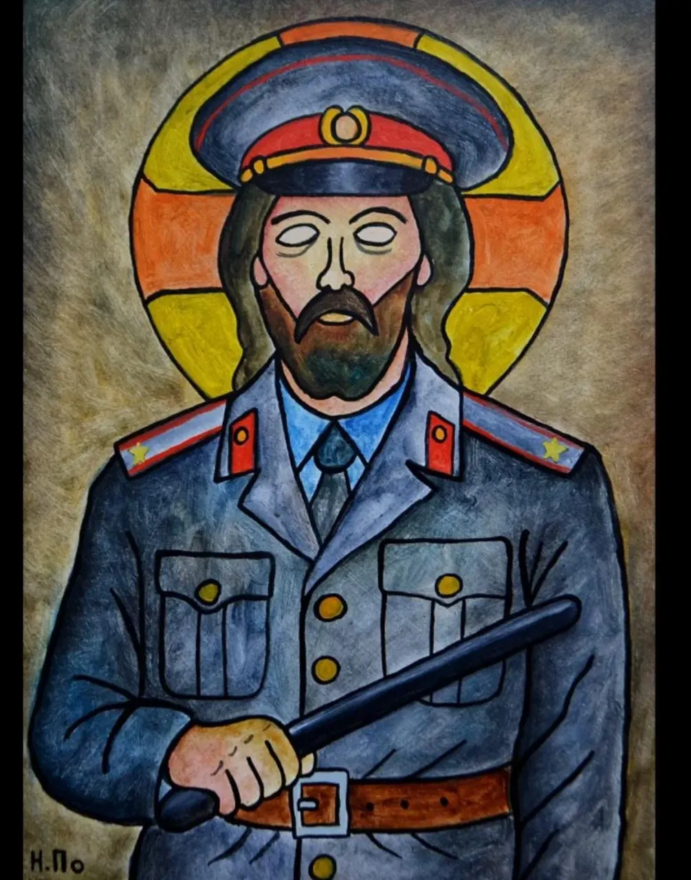 Омский художник Никита Поздняков сообщил, что 18 июня у него и знакомых прошли обыски; его допрашивали в ФСБ и Следственном комитете. Ранее на художника жаловались после выставки в Москве.