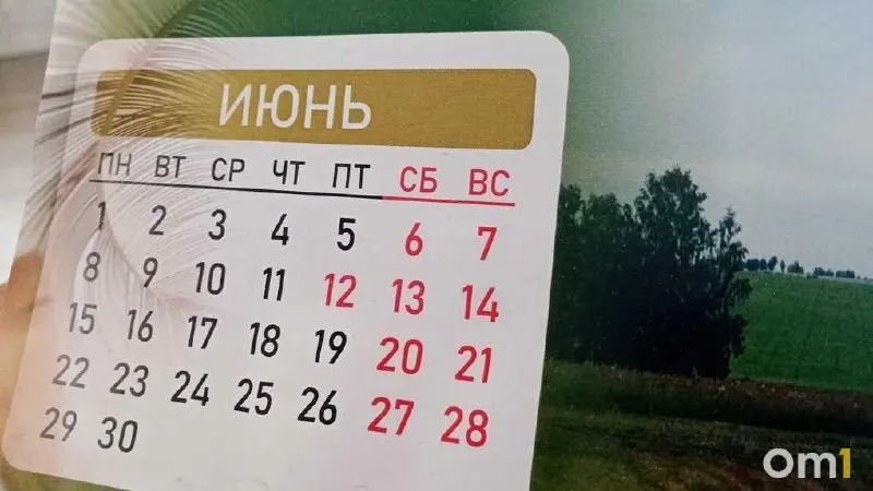 В конце декабря 2026 года жители Омска выйдут на работу только 28–30 декабря (31 декабря — выходной). Также в ноябре запланированы сокращённые и укороченные рабочие дни вокруг Дня народного единства.