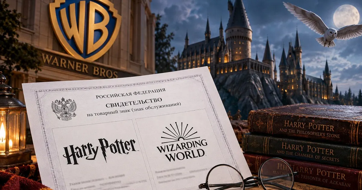 Знаки Hogwarts и Hogwarts Legacy зарегистрированы в Российской Федерации, что открывает право выпуска товаров по вселенной Гарри Поттера до 2036 года, включая одежду, игрушки и медиапродукцию.